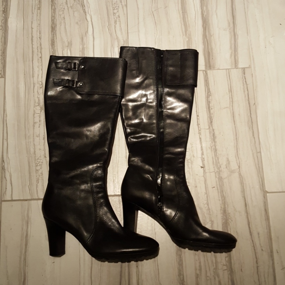 COPY - Bandolino Black Leather Boots